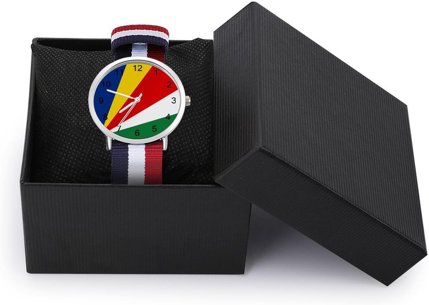 Uzbekistan Flag Wrist Watches,Men and Women Fashion Minimalist Watch