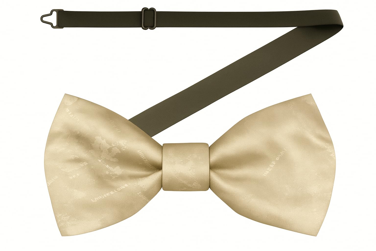 random stripe Men's Premium Satin Bow Tie – Adjustable Pre-Tied Formal Bowtie for Wedding, Party & Business Events-picture-50