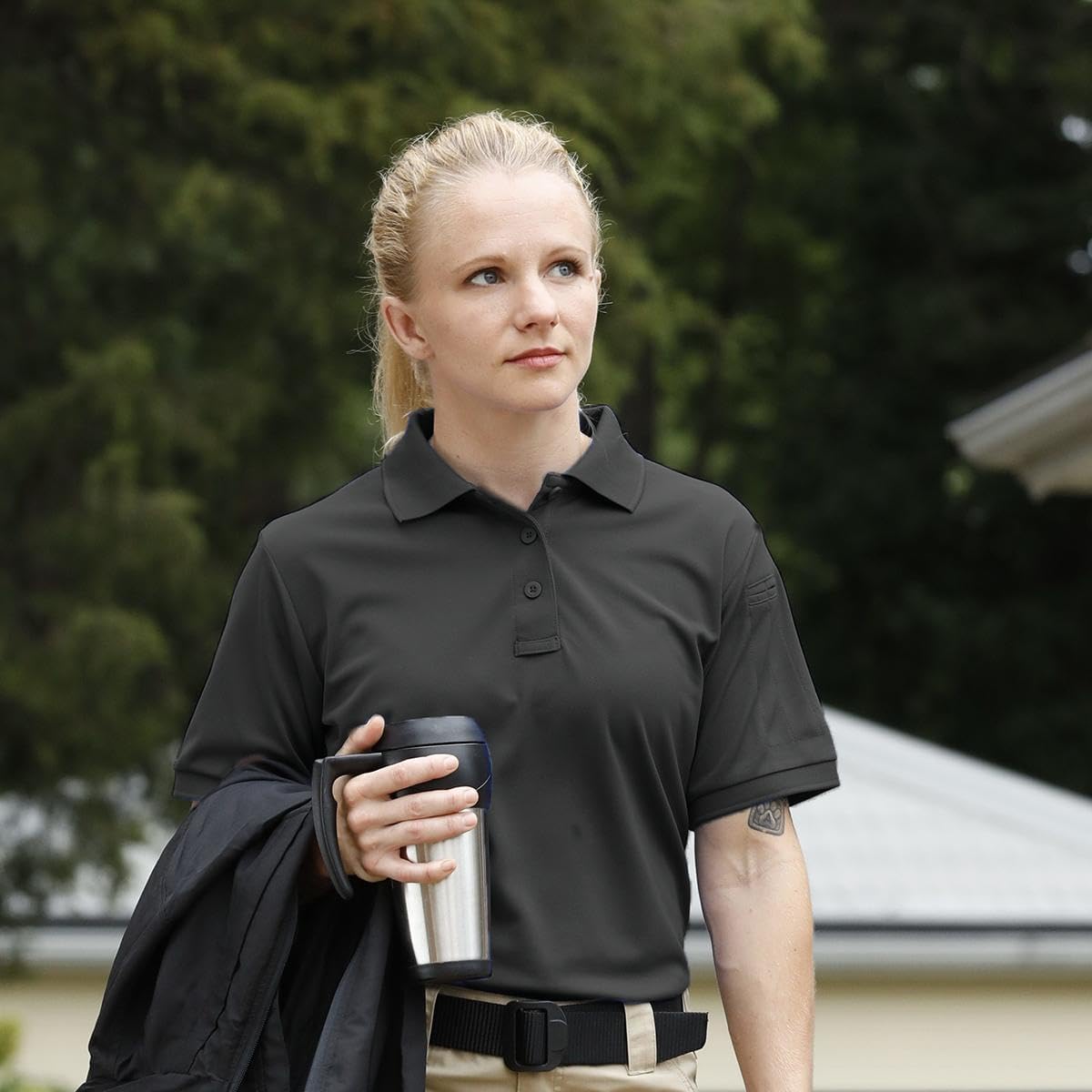 Propper 半袖ユニフォームポロ 4X Large シルバー