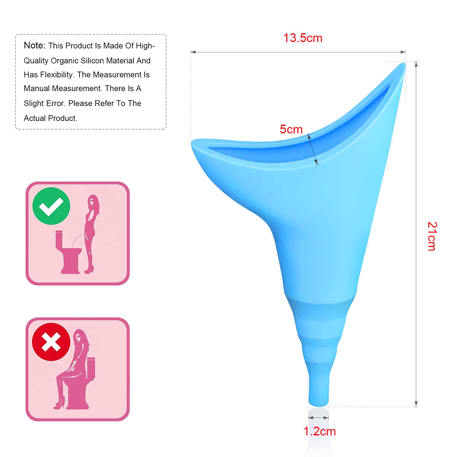 Urinoir Femme, Urinoir Féminin Réutilisable, Urinoir Femme, Urinoir