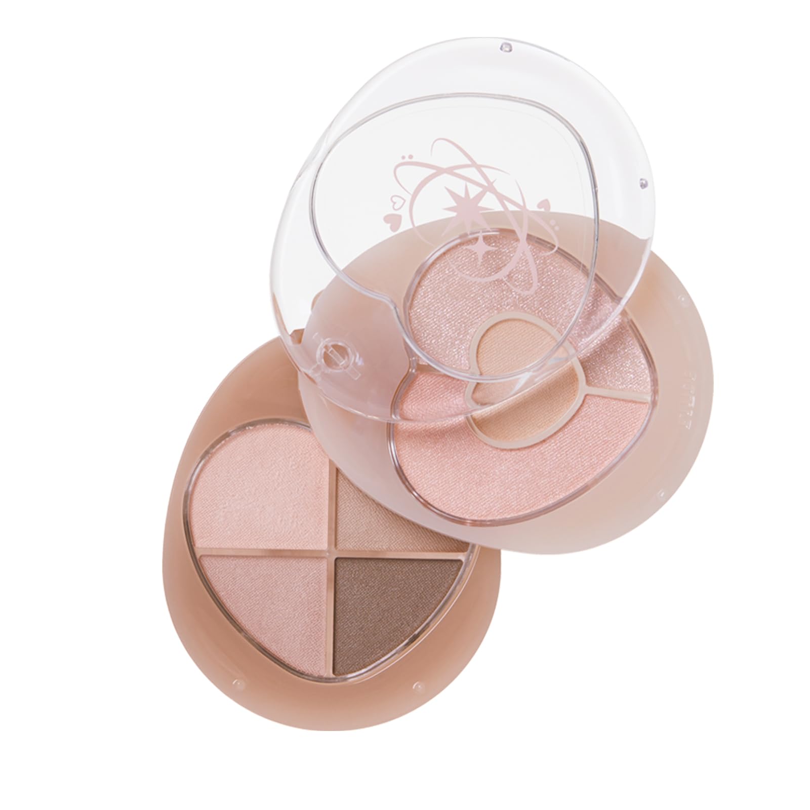 ETUDE [エチュード公式] ぽよんアイメイカー 7色 マルチシャドウ アイシャドウ ラメ シマー マット グリッター きらめき 透明感 コンパクト 軽量 1個 (カフェインザディープ, 1.3g)