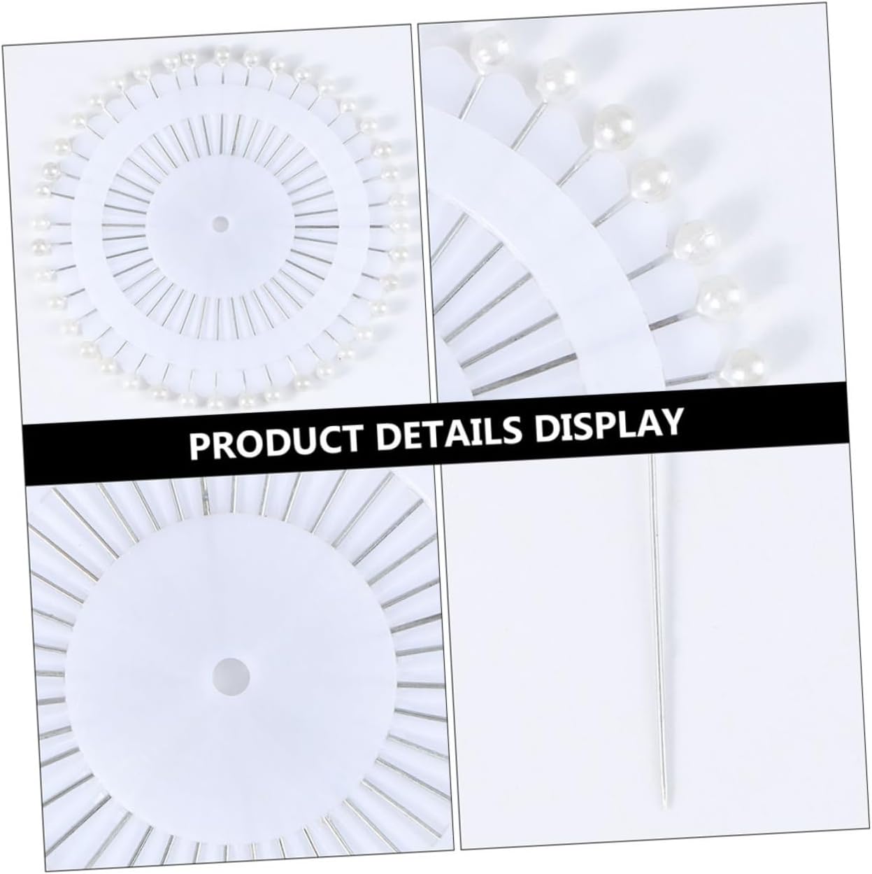 1920pcs Pearl Corsage Pins Pearl Head Straight Head Pins Bulk Floral for Bouquets