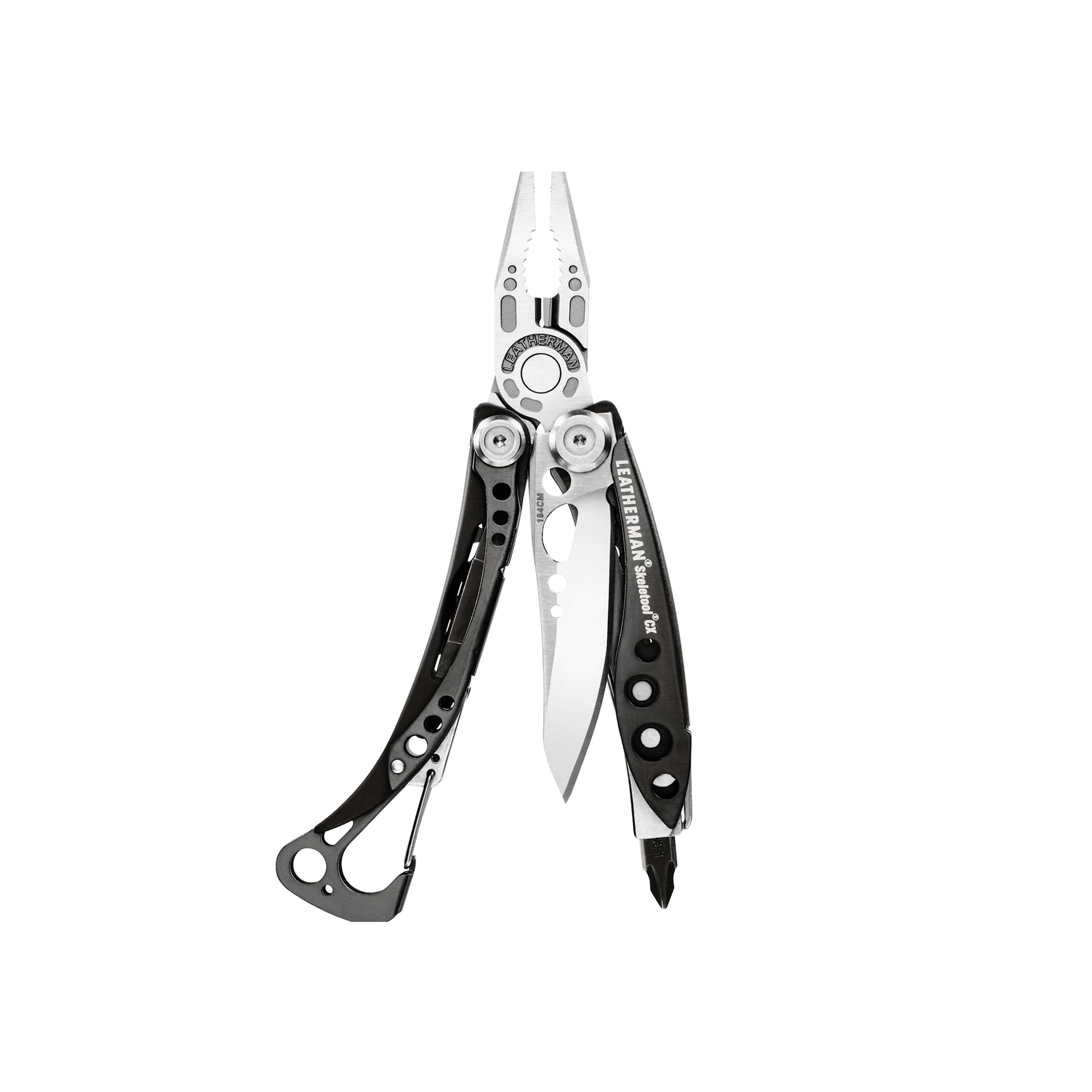 Leatherman Skeletool CX - 7-in-1 Camping- und Survival -Multi-Tool - Edelstahl - Schwarz