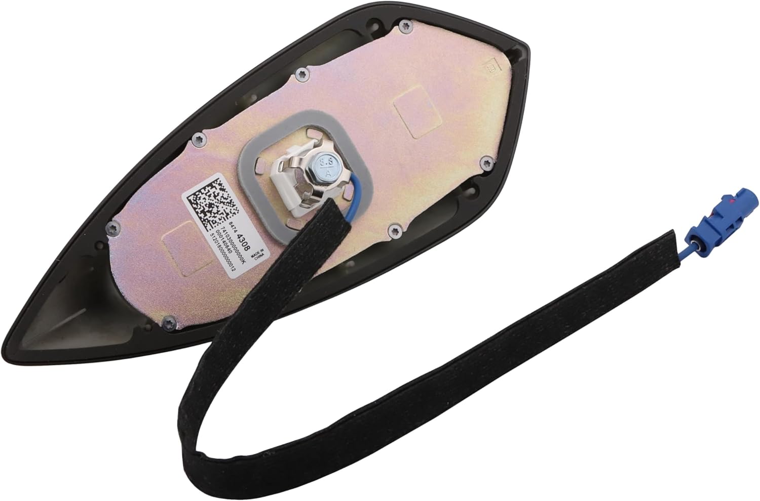 GM Genuine Parts 84744308 Black-Meet-Kettle Metallic High Frequency Antenna