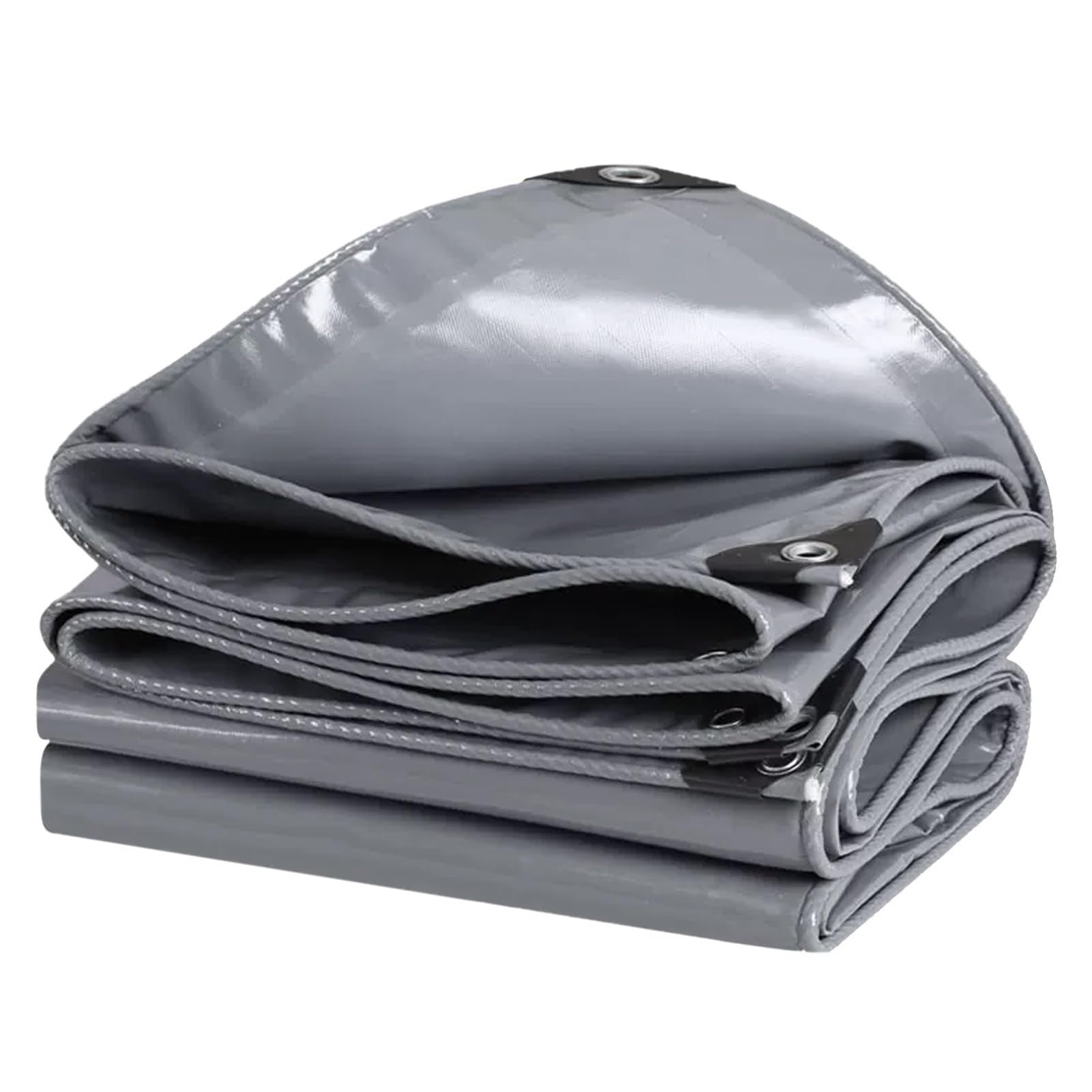 Lona impermeable resistente de PVC grueso con ojales para suelo