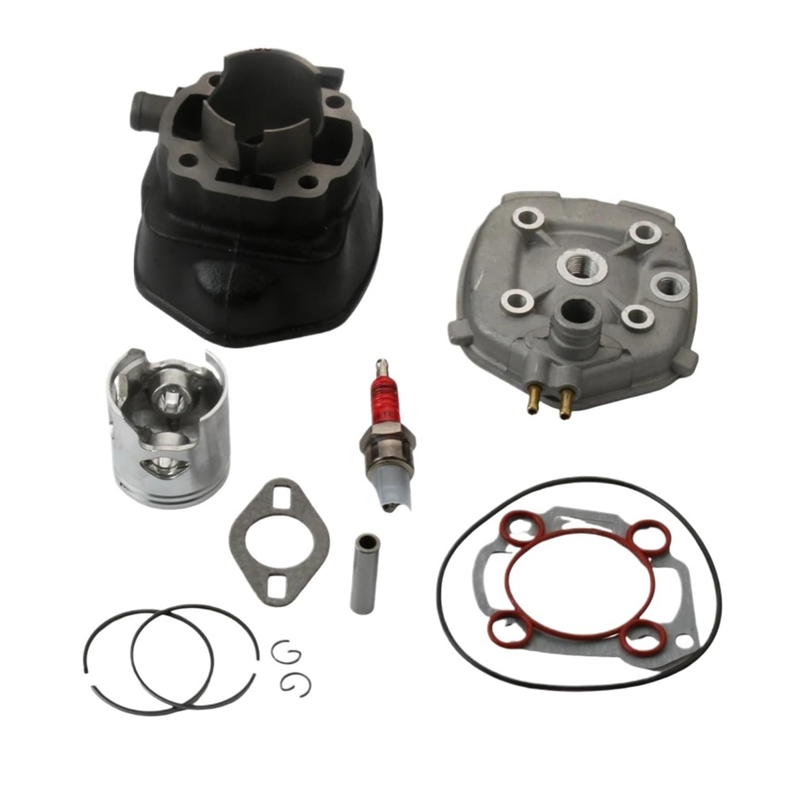 Kit cylindre culasse 70cc 47mm pour moteur de moto F12 F15 50cc 2T