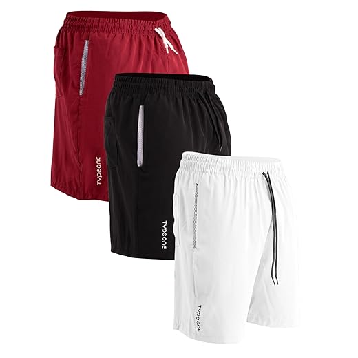 Kit 3 Bermuda Esportiva Masculina Tactel Com Elastano Shorts Com Bolso Anti Areia