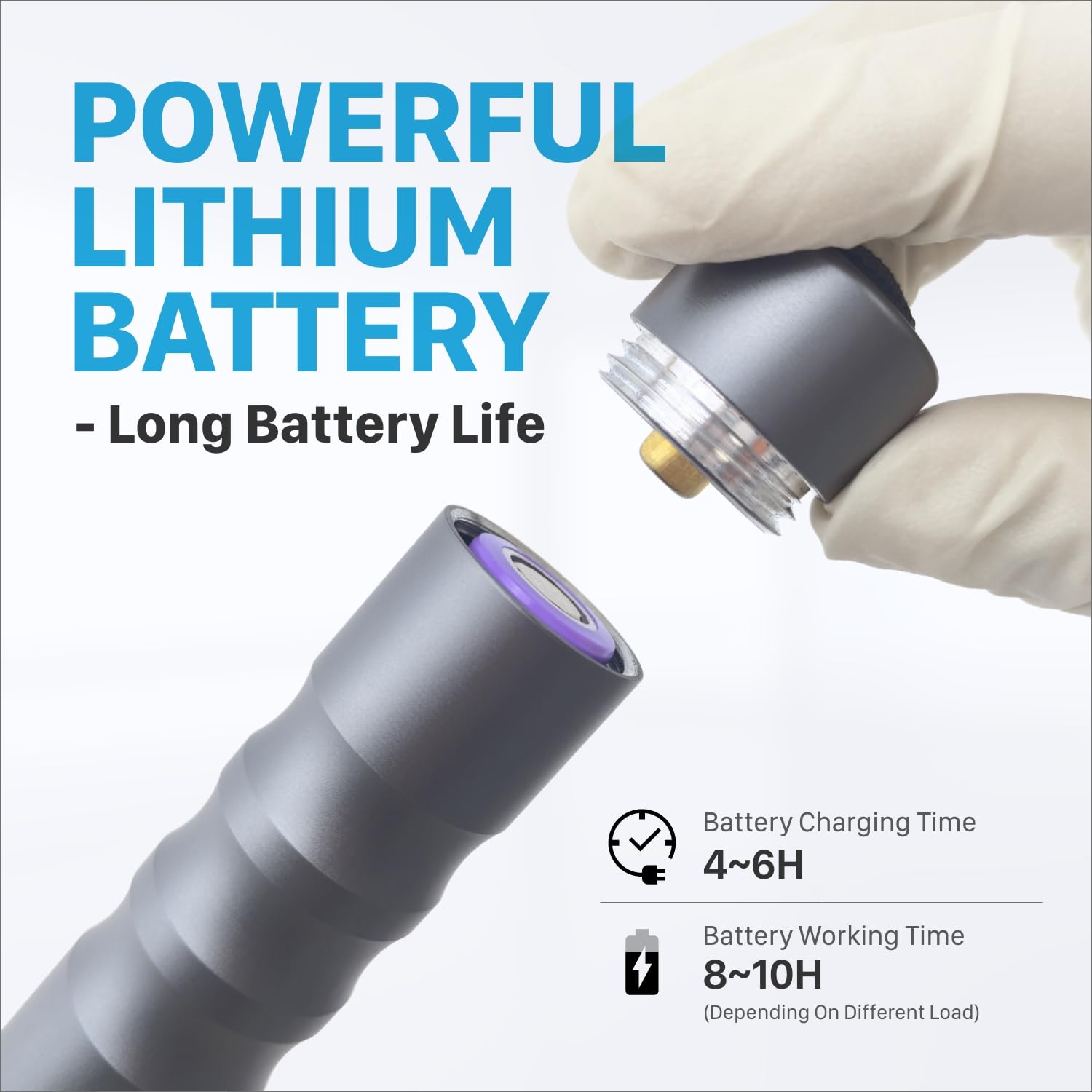 Mini Handheld Tissue Grinder 12000rpm Speed 3.7V,Micro Homogenizer 1.5ml/2ml/5ml Grinding Tissue for homogenization