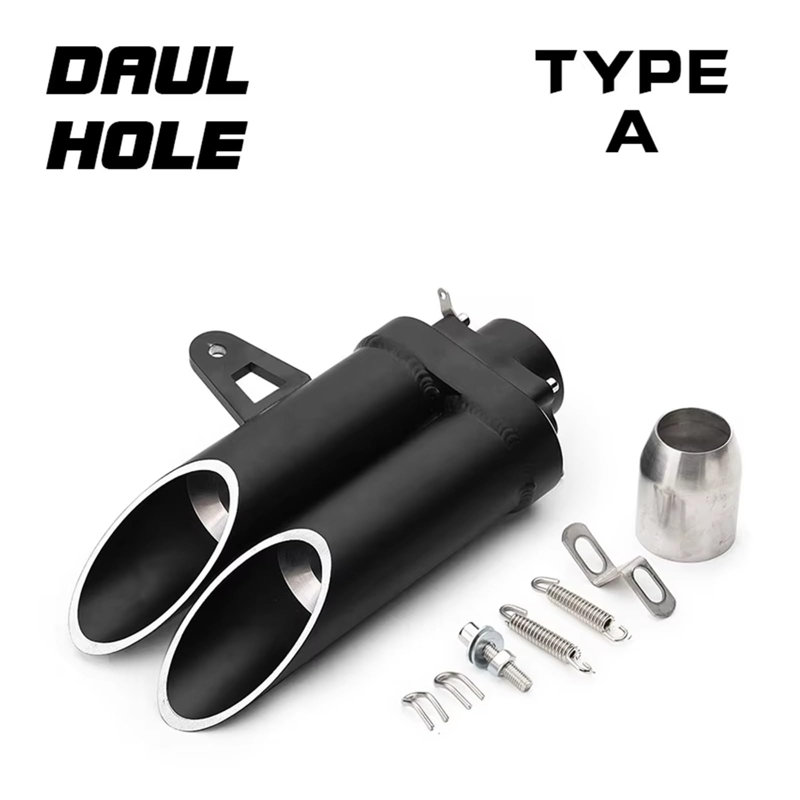 Silenciador de escape de acero inoxidable Para CBR600 Para CBR1000 Para MT07 Para R1
