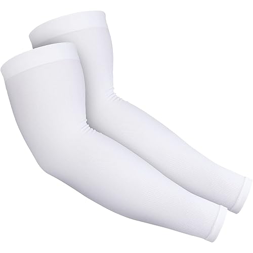 BMHOLU UV Sun Protection Compression Arm Sleeves for Men & Women,Cooling Athletic Sports Sleeve for Football, Golf,Volleyball