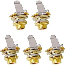 5lots Premium Basses Guitar Jacks Nut Guitars Washers Long Terms Basses Guitar