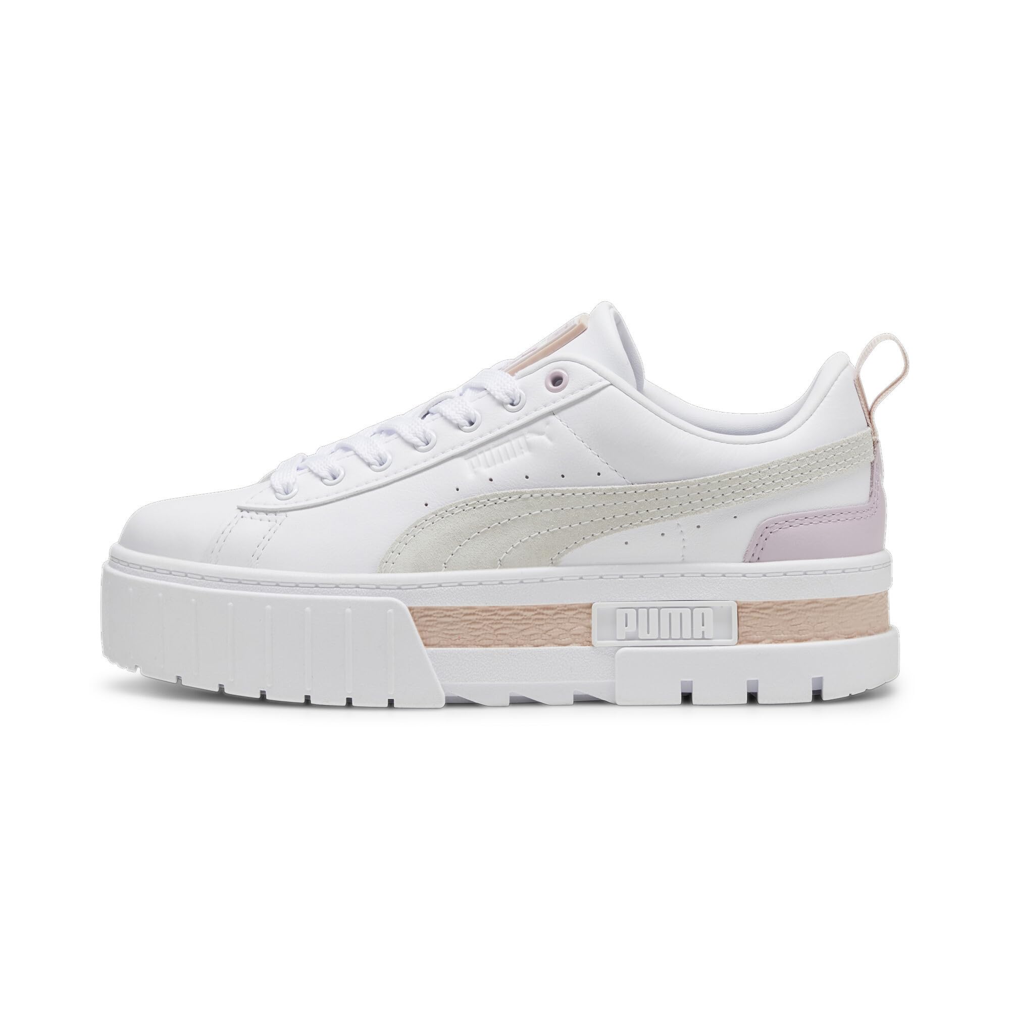 Puma Womens Mayze LTH WNs White-Rose Quartz Sneaker - 4.5 UK (38198343) (B0D3ZH4G6L) Amazon Price History, Amazon Price Tracker