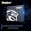 kingspec 512gb 2.5 inch sata hard drive internal ssd sata 3 internal ssd 3d nand flash 2.5 inch compatible with desktop / laptop