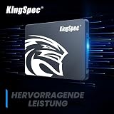 KingSpec 1To 2.5" SATA SSD, 3D NAND Flash Disque Dur SSD Interne, Vitesse de Lecture jusqu'à 550 Mo/Sec - pour Ordinateur de Bureau/Portable/Tout-en-Un - 5