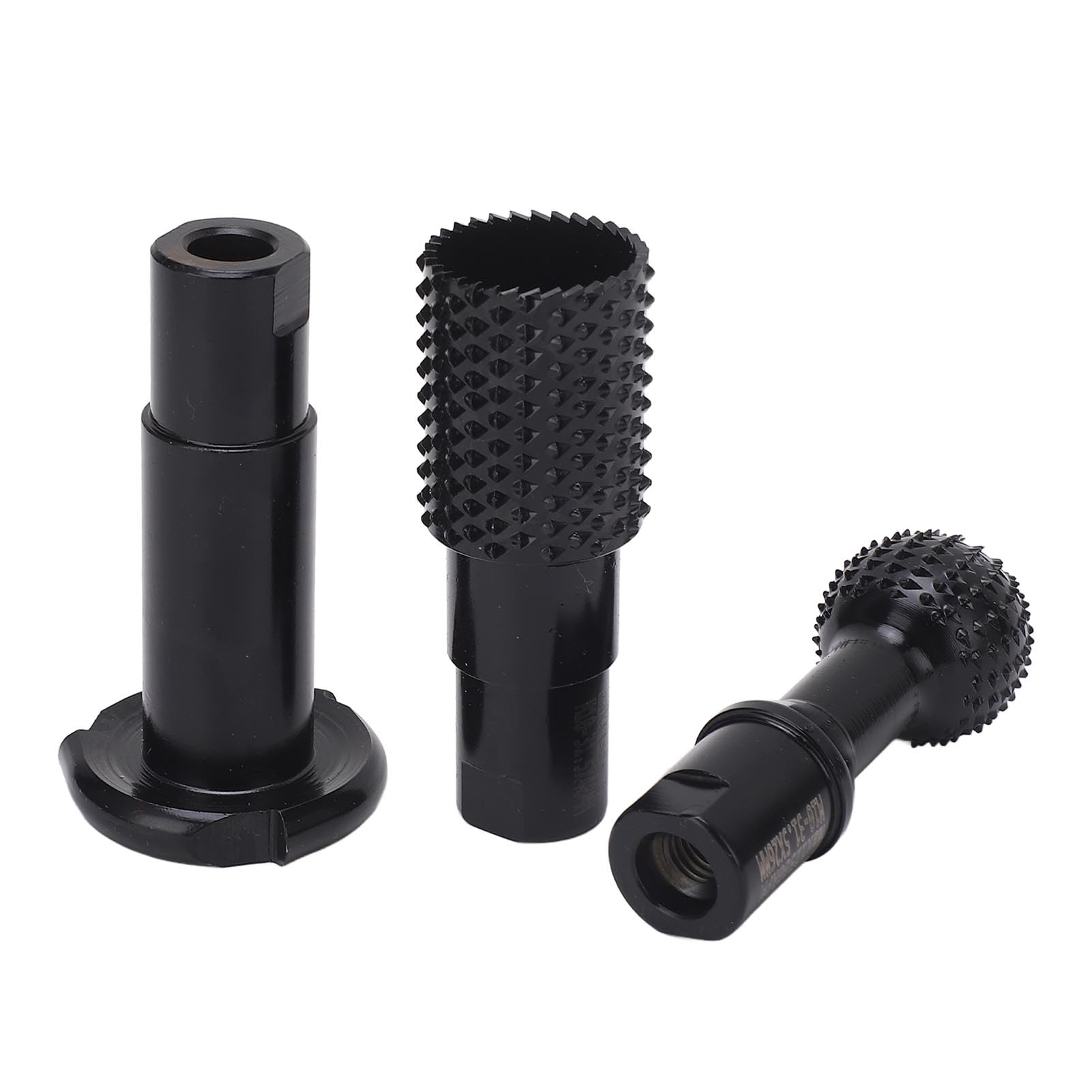 3 Stück Winkelschleifer-Aufsätze, M10 Rotationsgrat, für Holz-Kunststoff-Faserplatten