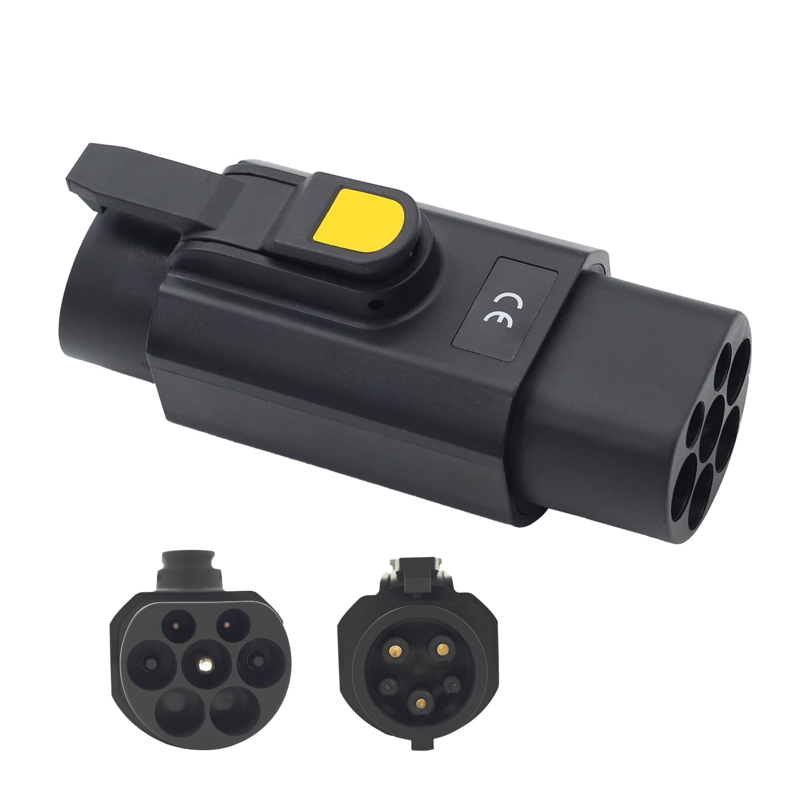 Adapter EV typu 2 na typ 1 – adapter ładowarki IEC 62196 do SAE J1772 (32 A/7,2 kW i 16 A/3,5 kW), szybkie ładowanie pojazdów elektrycznych