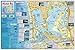 Mission Bay San Diego Recreation Map Laminated Poster