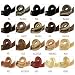 Fabwigs Clip In Human Hair Extensions - 15 18 20 22 Inch 7pcs 70g Set - Silky Straight Human Remy Hair (18 Inch #12/613 Light Brown With Bleach Blonde)