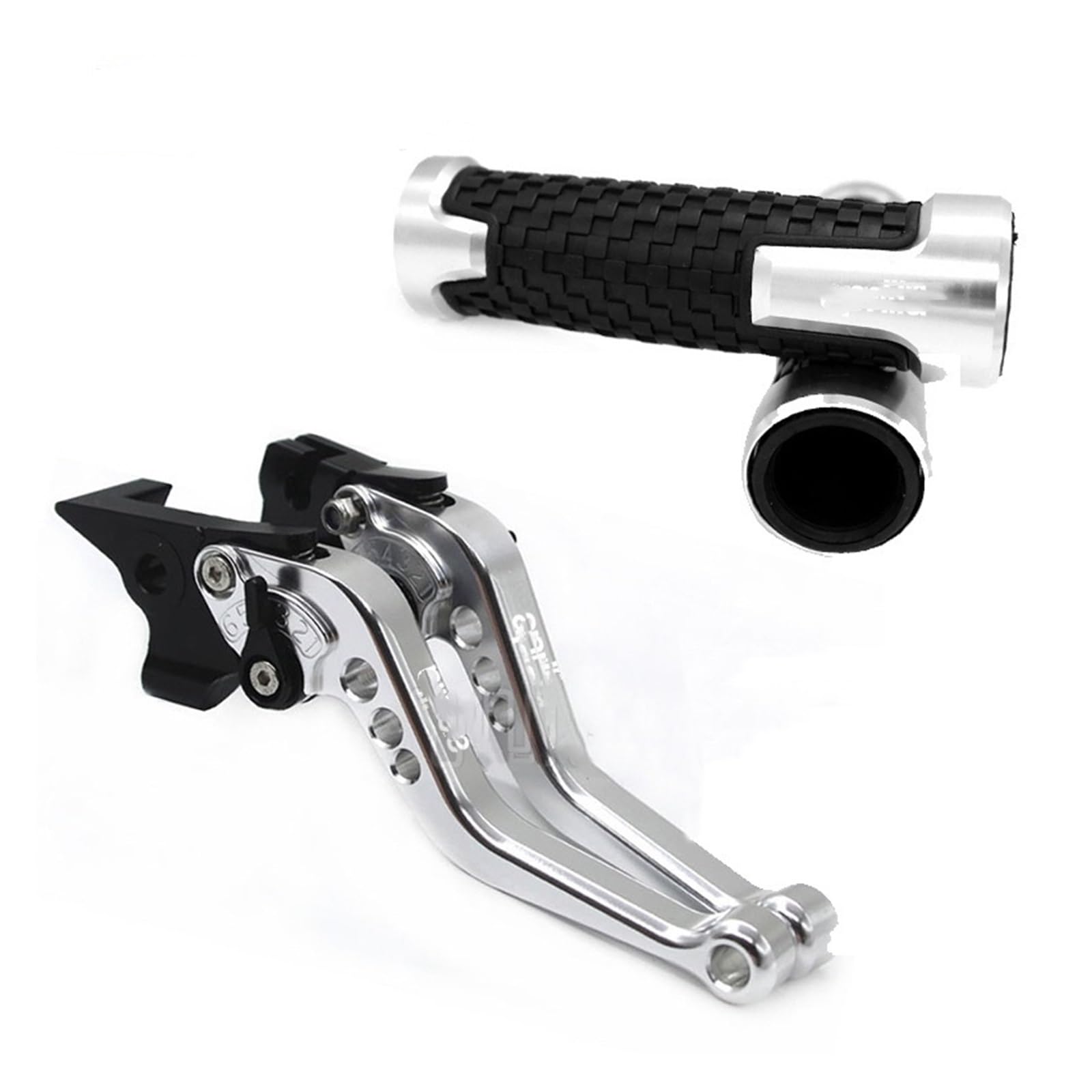 Ewsjg Silver-A For Ap&Rilia Rs660/Tuono 660 2020-2022 3D Motorcycle Brake Clutch Lever Cnc Adjustable Motorbike Brake Lever Handlebar Hand Grip Clutchs Brakes Handle Levers