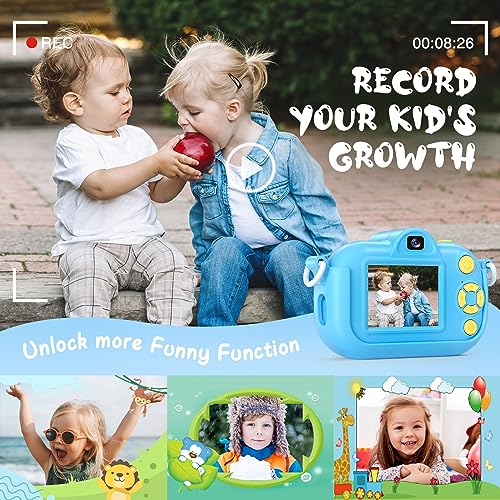 image for ToAuite Kids Camera, HD 1080P Digital Video Camera for Boys and Girls,