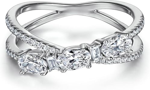 Amazon.com: Homxi Womens Wedding Ring Sterling Silver,Women Ring