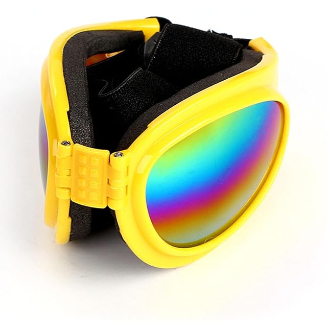 Foto 5 de 7 de tinysiry Gafas de Sol para Perros, polarizadas Perros Raza pequeña con Correa Ajustable, protección UV