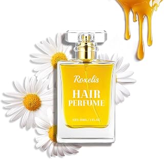 Hair Perfume Oil for Women, Long-Lasting Pheromone Perfume with Natural Herbal Extracts, Honey Infused Coconut Chamomile Nourish & Hydrate Portable Mist, 1 fl.oz