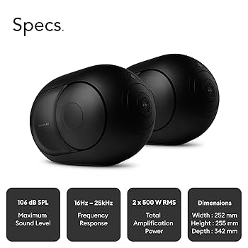 スピーカー・ウーファー Devialet Phantom 1 103db light chrome Phantom I 103 dB Light Chrome - High-end wireless speaker