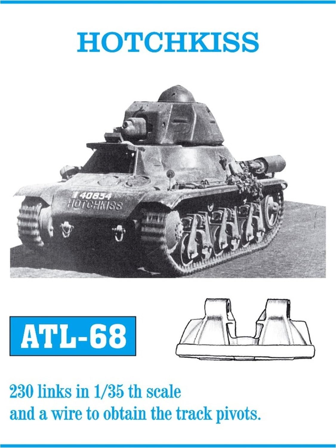 Amazon | フリウルモデル 1/35 金属製可動履帯シリーズ オチキス