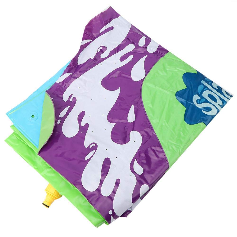 doa Summer Water Slide, Ultra-long Lawn Water Slide, Play Center Inflatable Water Slide Birthday Gifts Outdoor Water Games for Party for Family Activities Backyard Garden(HS0219)