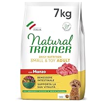 Natural Trainer – Cibo per Cani Small & Toy Manzo e Riso 7kg