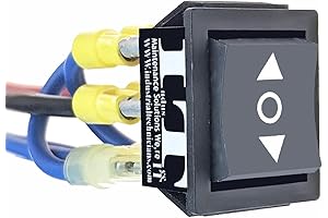 3 Way Switch 12v Reversing Rocker Polarity Switch