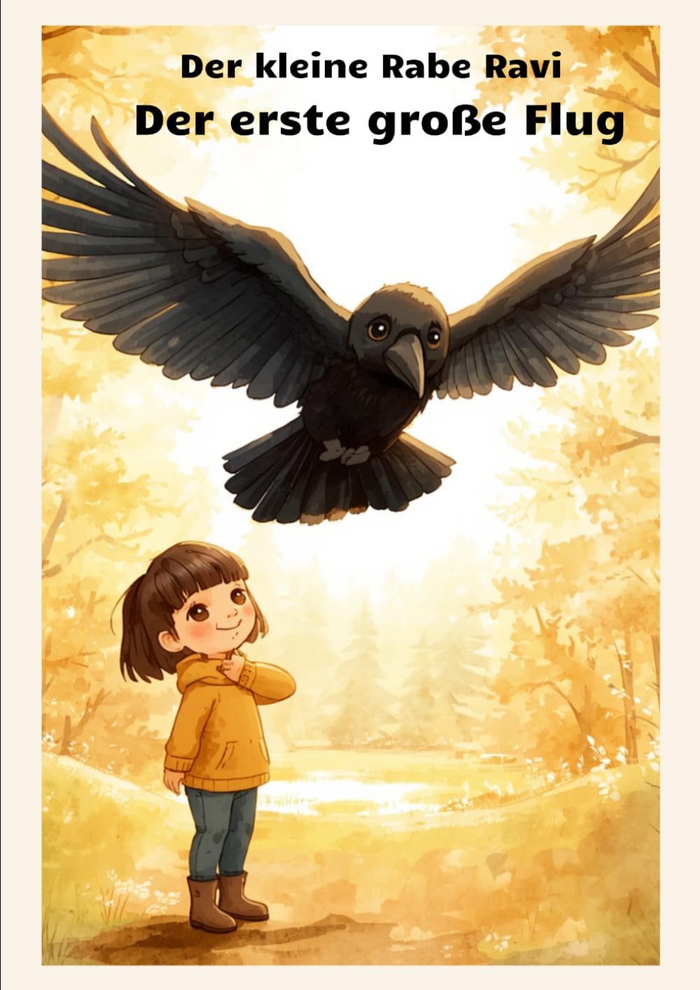 Der kleine Rabe Ravi: Der erste große Flug