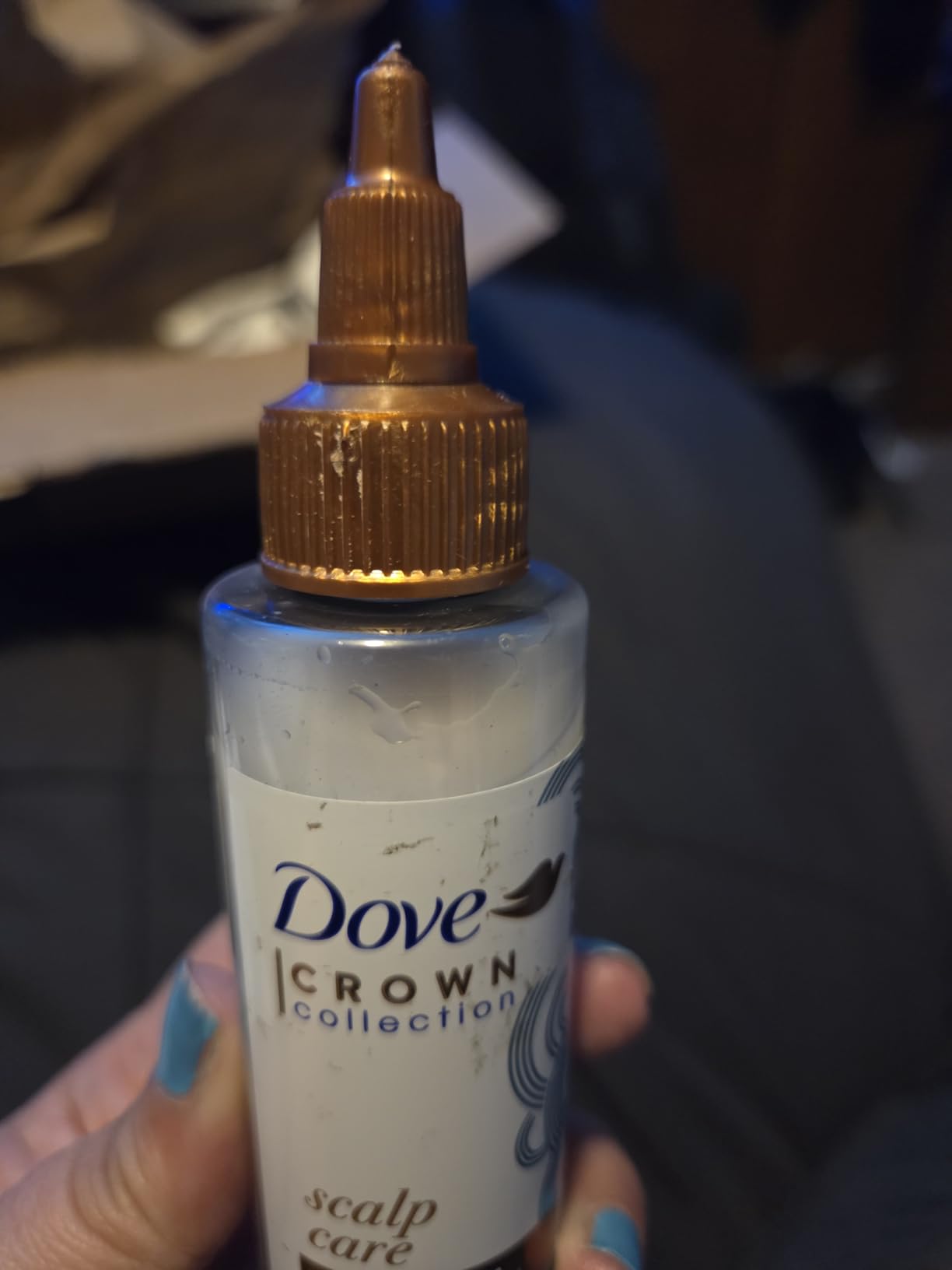 Unilever Dove Amplified Textures Leave-on Treatment: Hydrating Scalp Tonic and Moisturizing Hair Treatment for Dry Scalp, 3.2 oz