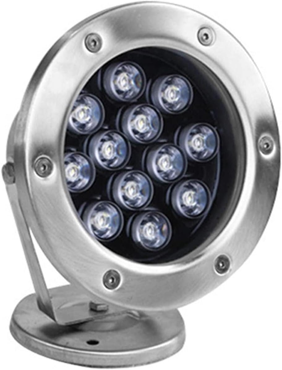 Lumière de fontaine à anneau LED 12V étanche pour étang et piscine