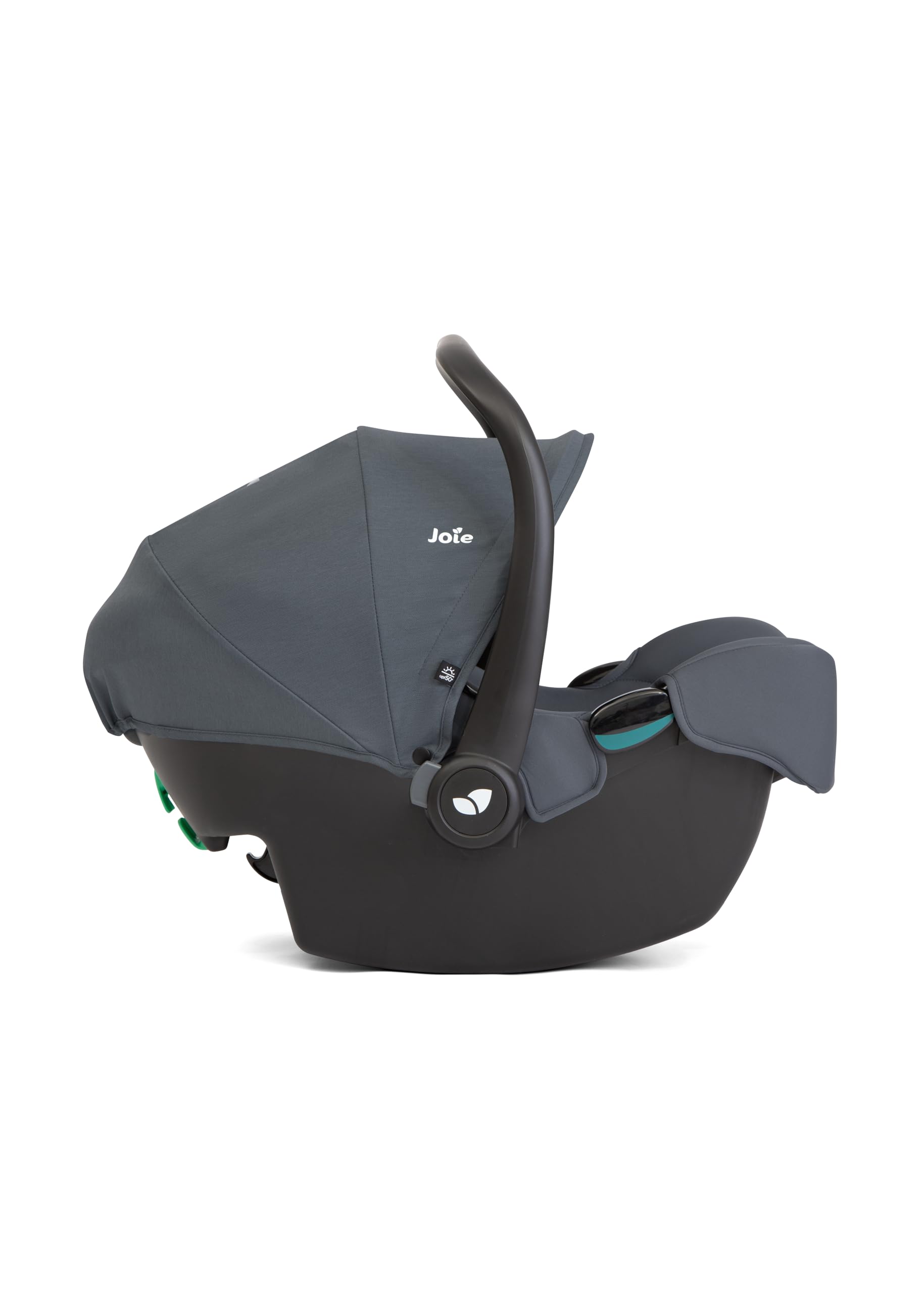 Joie chrome™ dlx trio sistema da viaggio – chiusura assistita, seduta fronte genitore/fronte mondo, parapioggia, navicella chrome™ e seggiolino i-Snug™ 2 inclusi