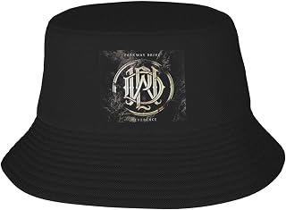 Parkway Music Driveadult Bucket Hat, Heat Transfer Printed Hat with Exquisite Patterns Black