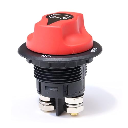 Miniatura 8 de Interruptor de batería de coche 12-48V Max 32V 200A Cont 300A INT Interruptor de desconexión de alimentación de batería Aislador de batería Master