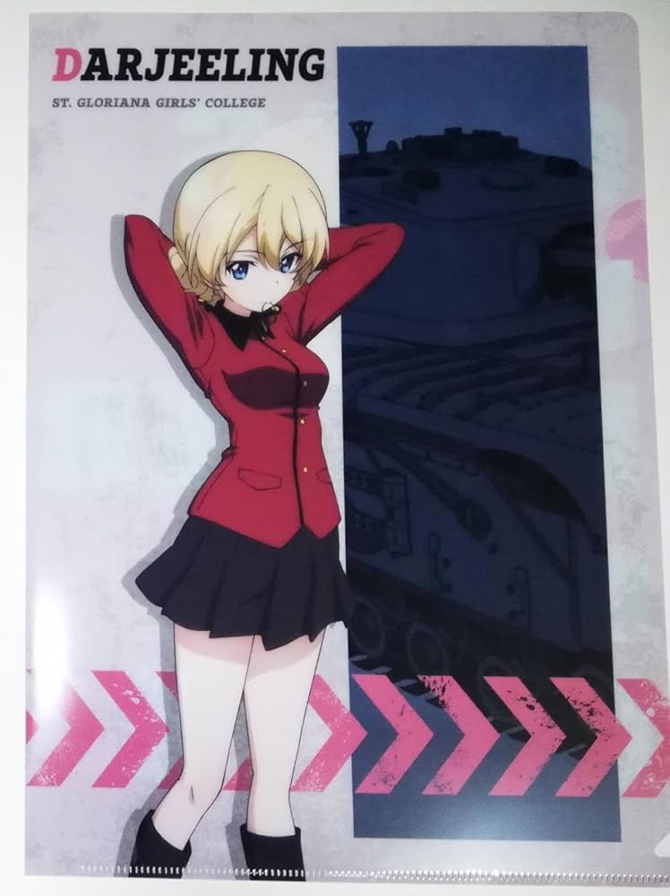 ガールズ&パンツァー　ガルパン　クリアファイル　ダージリン Amazon.co.jp: ガールズ&パンツァー ガルパン ダージリン クリア