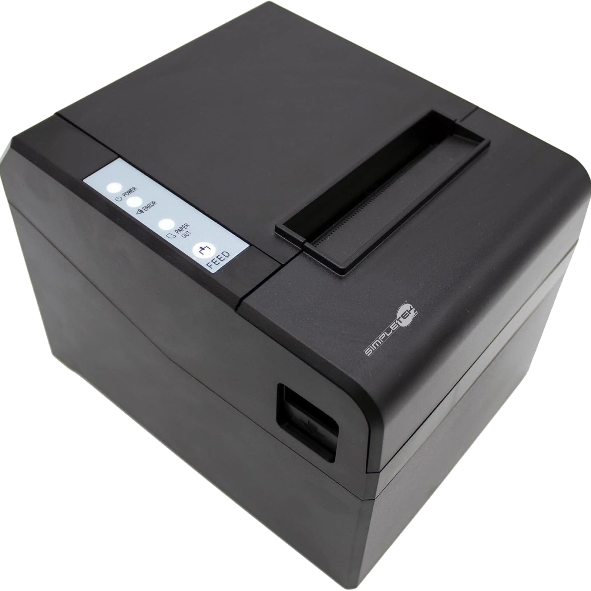 SIMPLETEK – Stampante termica 80mm USB + LAN | ESC/POS | centri scommesse, comande, ricevute | Compatibile Windows 7/10/11 e con cellulari via ethernet