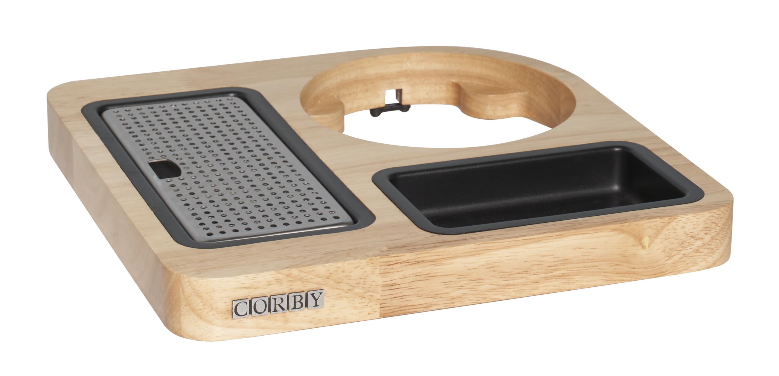 Corby Light Wood Canterbury Compact Welcome Tray In