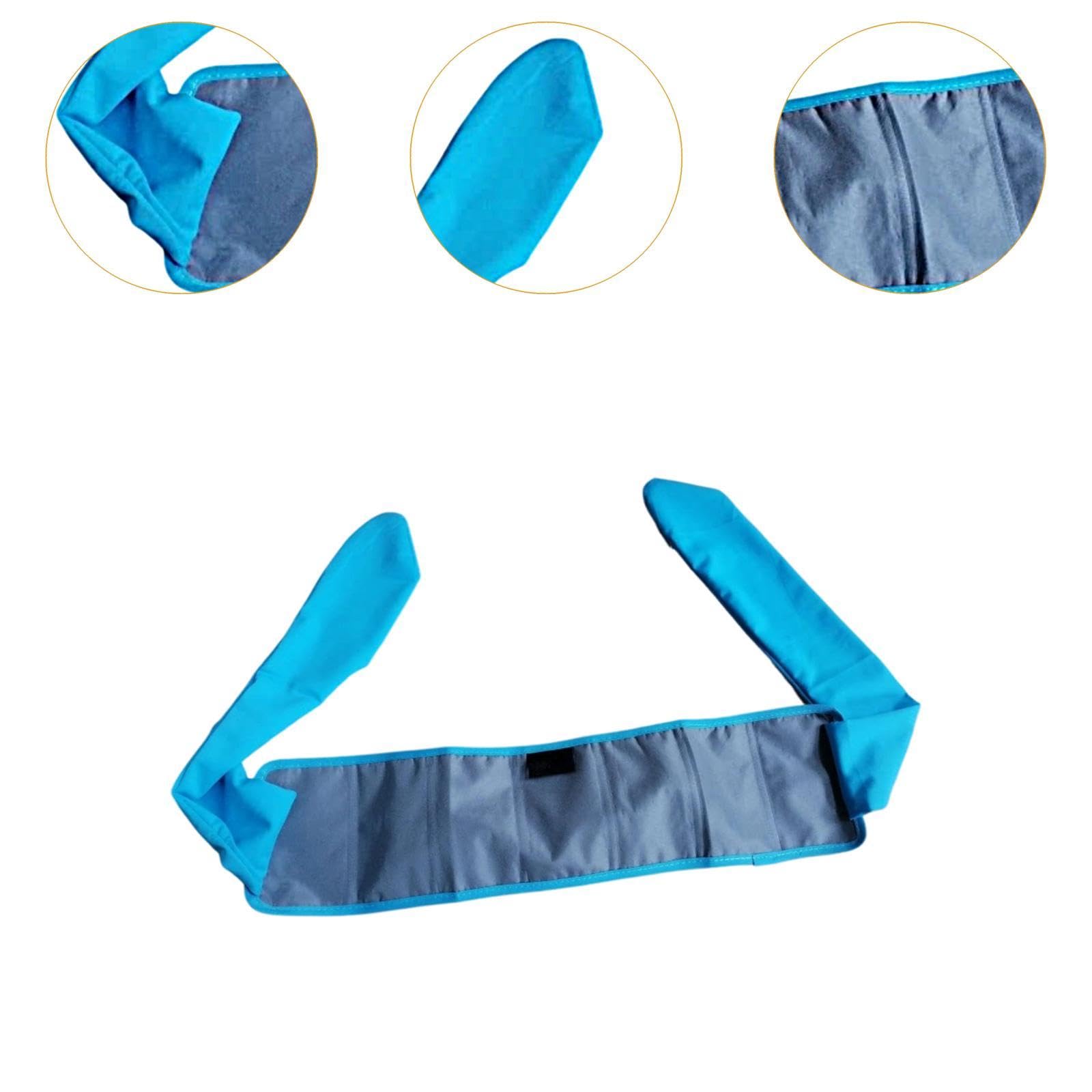 Fascia rinfrescante per il collo, raffreddamento rapido, estiva, riutilizzabile, portatile, compatta, ideale per uomo e donna, per corsa, attività