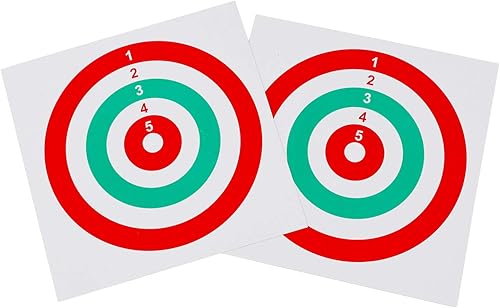 Miniatura 5 de Trampa para pistola BB, objetivo de Airsoft, objetivo de pistola de pellets, con 10 objetivos de papel, siluetas de metal restablecidas, objetivos