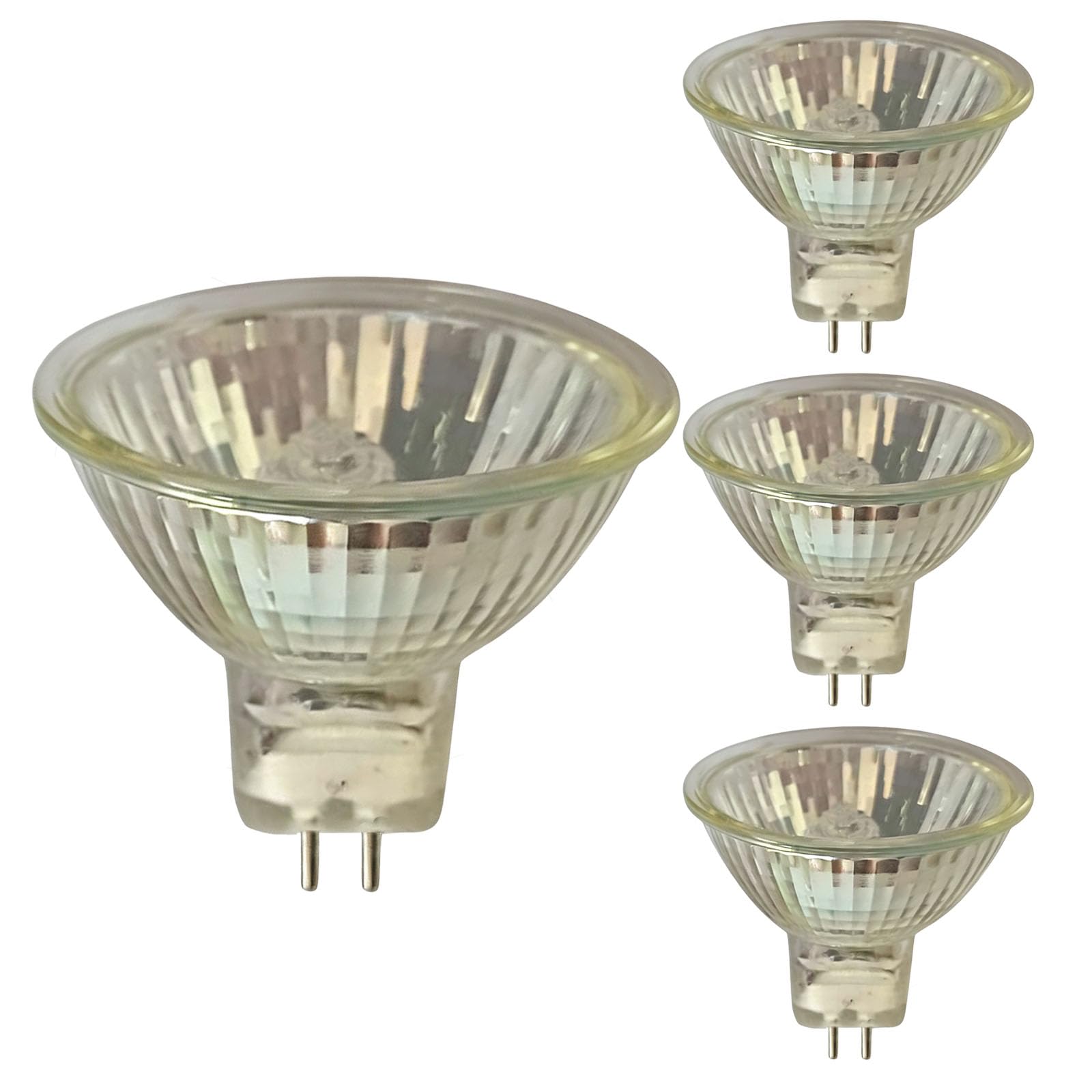 4PCS MR16 halogen lamp 230V 50W Dimmable 2700K Warm White GU5.3 Base