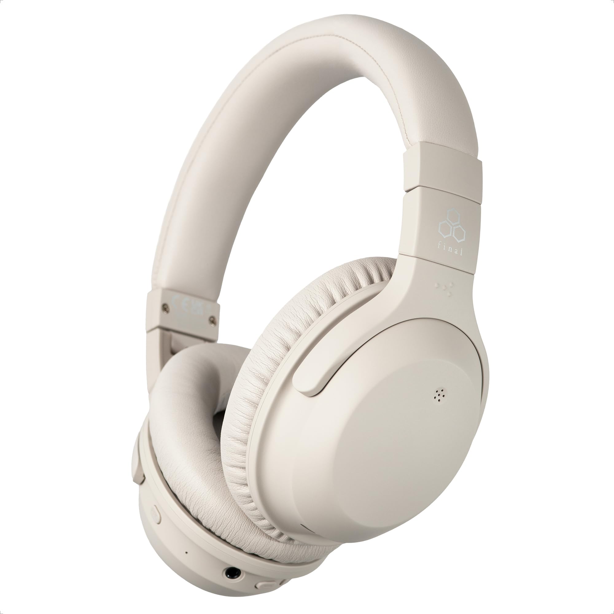 ファイナル(final) UX2000 ノイズキャンセリング搭載Bluetoothヘッドホン Bluetooth 5.3 低遅延 60h再生時間 Cream