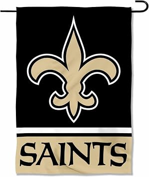 New Orleans Saints Double Sided Garden Flag