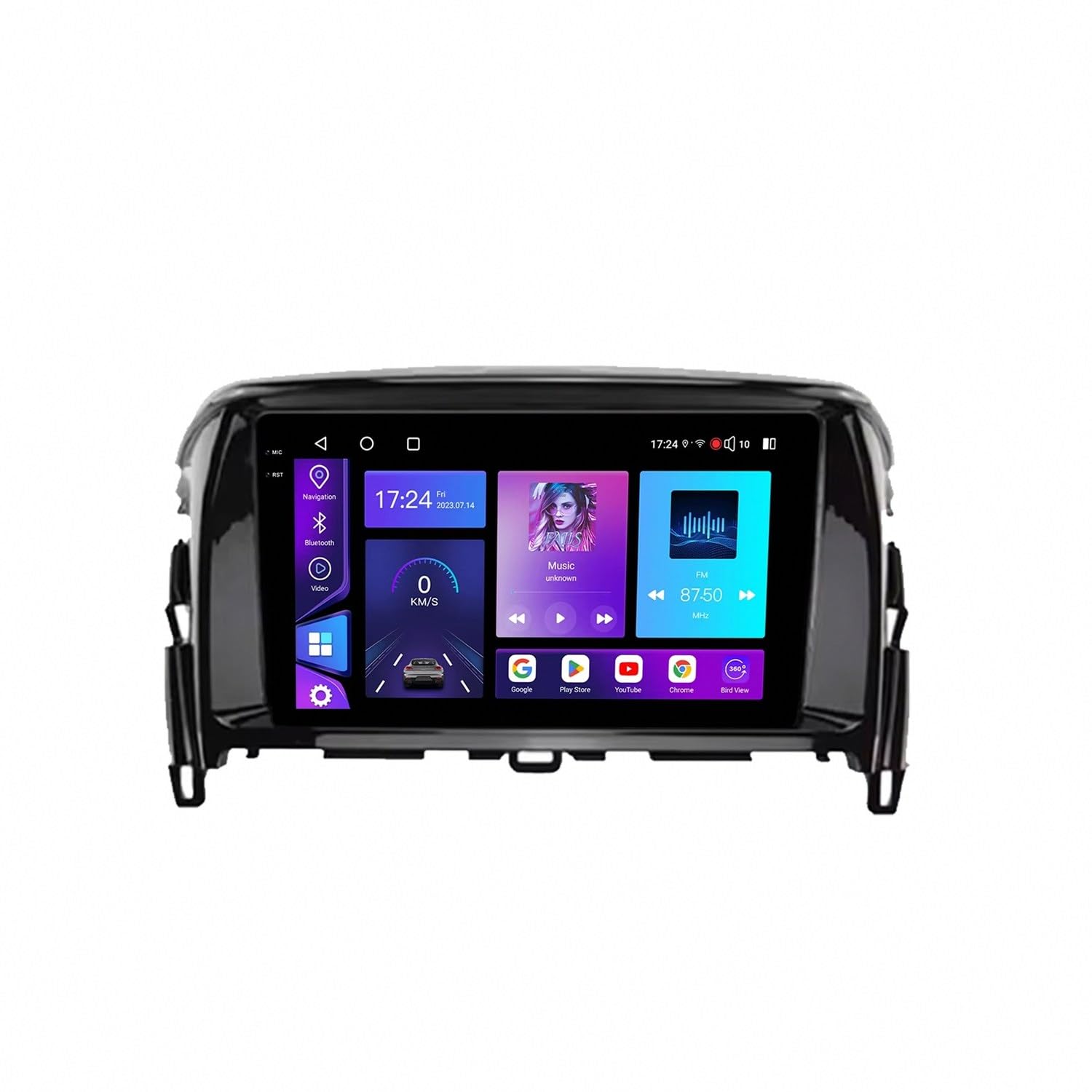 Radio de coche de 4 núcleos 2G+32G con Carplay para Mitsubishi Eclipse Cross 8