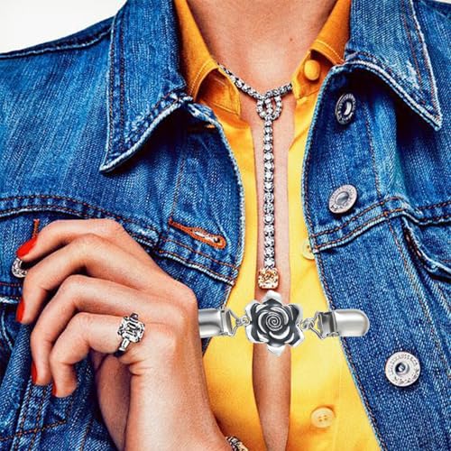 Image of 5Pcs Dress Clips Back Cinch, Dress Clips Back Cinch for Women Dress Accessories Adjustable Clip, Prevent Garments Slipping for Dresses Tops and Garments Fashion Essential