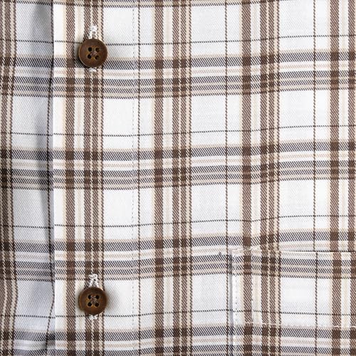 Image of 7-DAYS Men's Premium Checks Formal Shirt - Cotton Rich, Regular Fit, Full Sleeve, with Pocket, Wrinkle Resistant - Stylish Office & Everyday Wear.