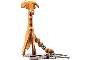 Elephant Boots Leather Cat Keychain